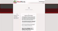 Desktop Screenshot of myredrockbank.com